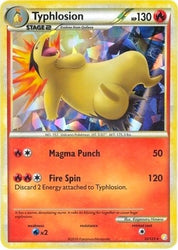 Typhlosion - 32/123 (Cracked Ice Holo)