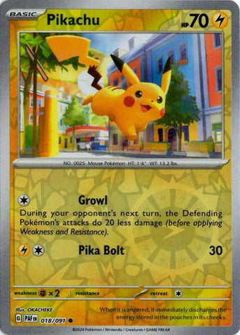Pikachu - 018/091