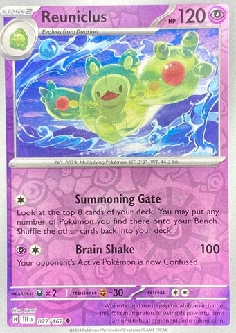 Reuniclus - 072/162
