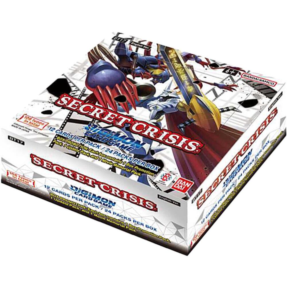Digimon TCG Secret Crisis Booster Box - English