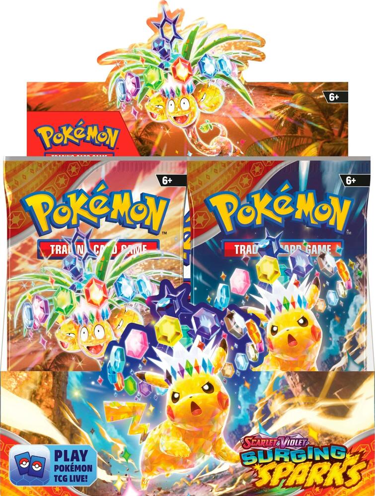 Pokemon TCG: Scarlet & Violet - Surging Sparks Booster Box from Side Quest Games & Collectibles!