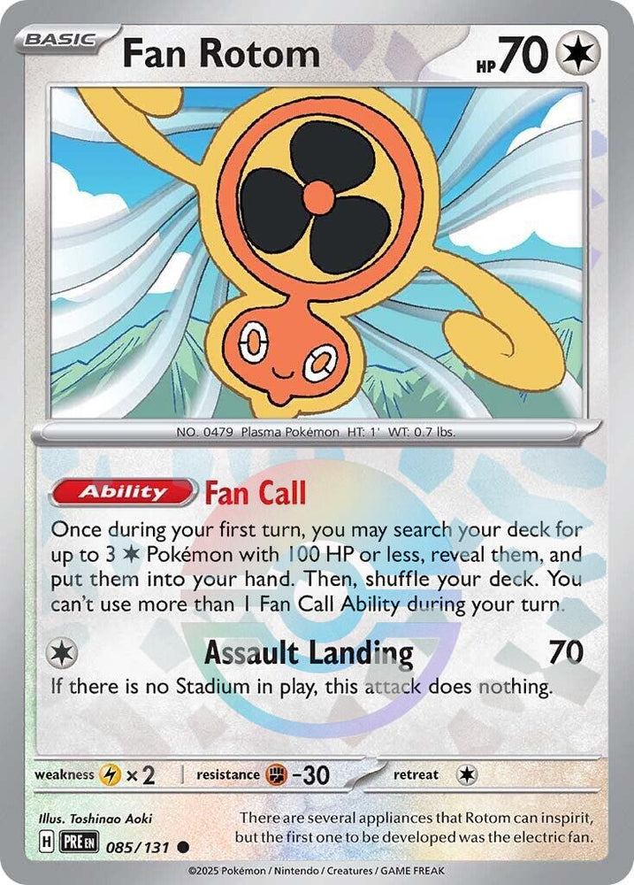 Fan Rotom (Poke Ball Pattern)