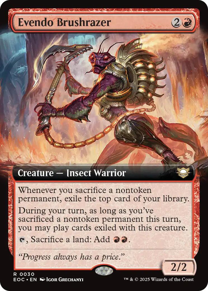 Evendo Brushrazer (Extended Art)
