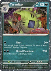 Tyranitar (Paldea Evolved Stamp)