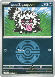 Galarian Zigzagoon (Dusk Ball)