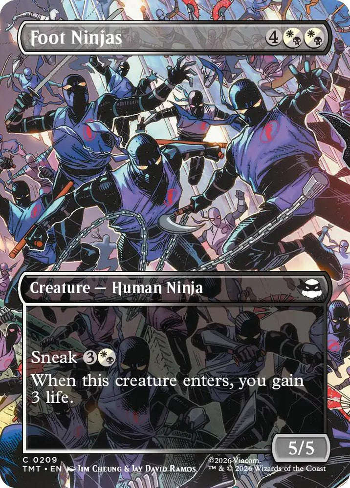 Foot Ninjas (Borderless)