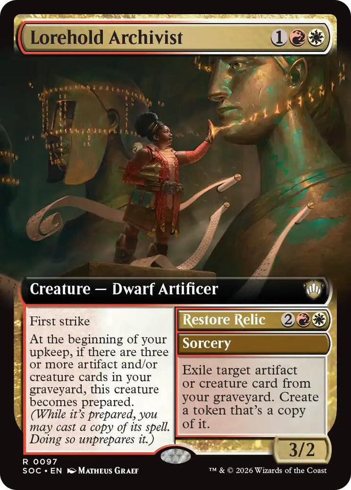 Lorehold Archivist (Extended Art)