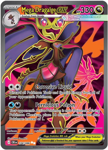 Mega Dragalge ex - 104/086