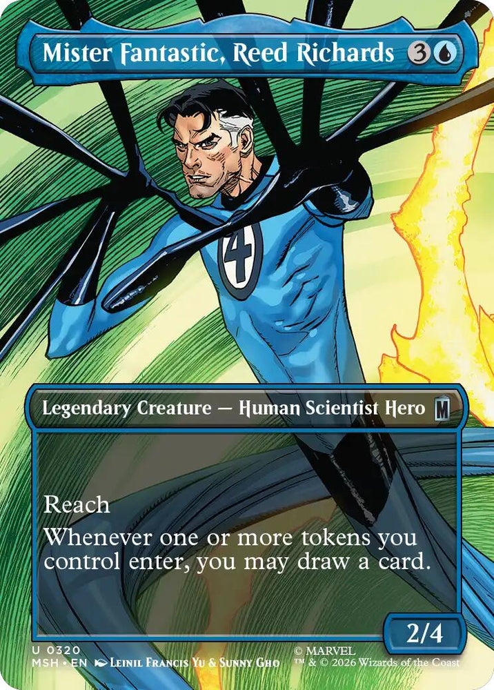 Mister Fantastic, Reed Richards (Borderless)