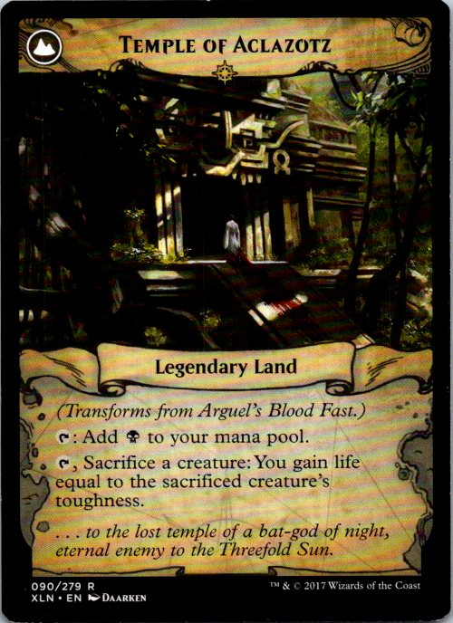 Arguel's Blood Fast (Back)
