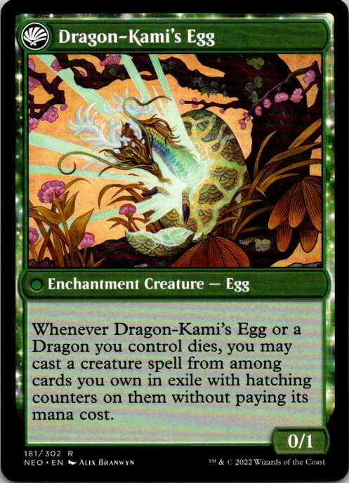 The Dragon-Kami Reborn (Back)