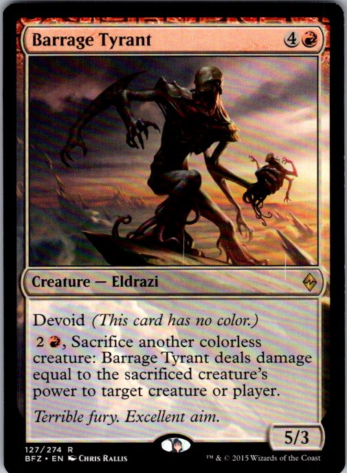 Barrage Tyrant