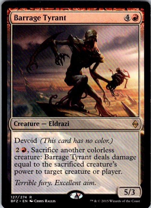 Barrage Tyrant