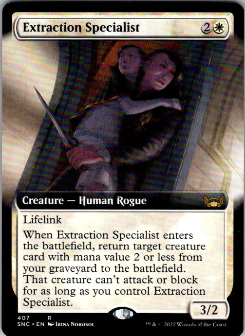 Extraction Specialist (Extended Art)