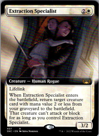 Extraction Specialist (Extended Art)