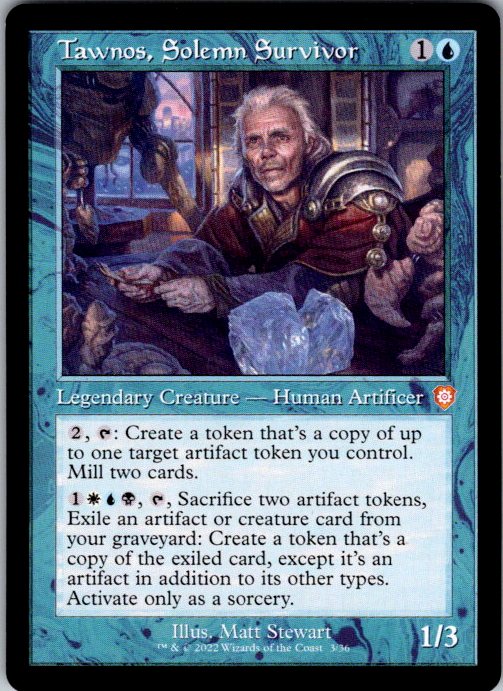 Tawnos, Solemn Survivor (Retro Frame)
