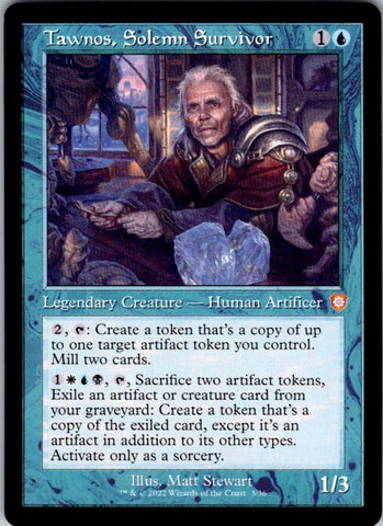 Tawnos, Solemn Survivor (Retro Frame)