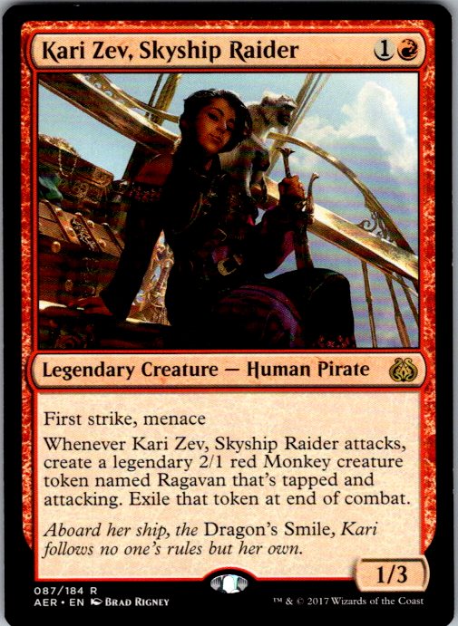 Kari Zev, Skyship Raider
