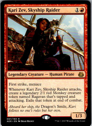 Kari Zev, Skyship Raider