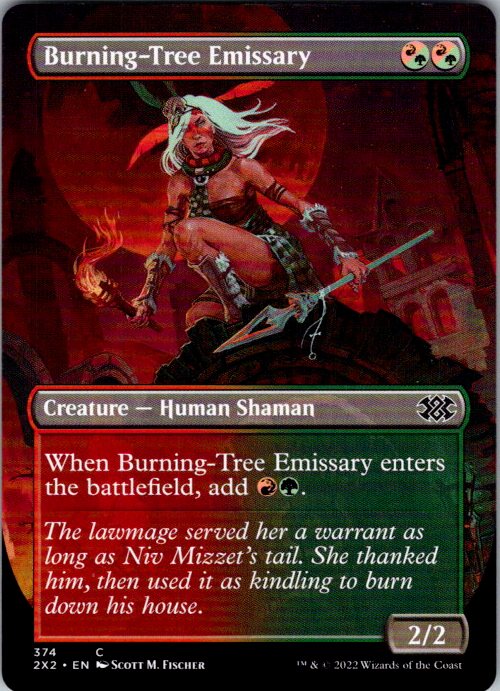 Burning-Tree Emissary (Borderless)
