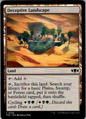 Deceptive Landscape
