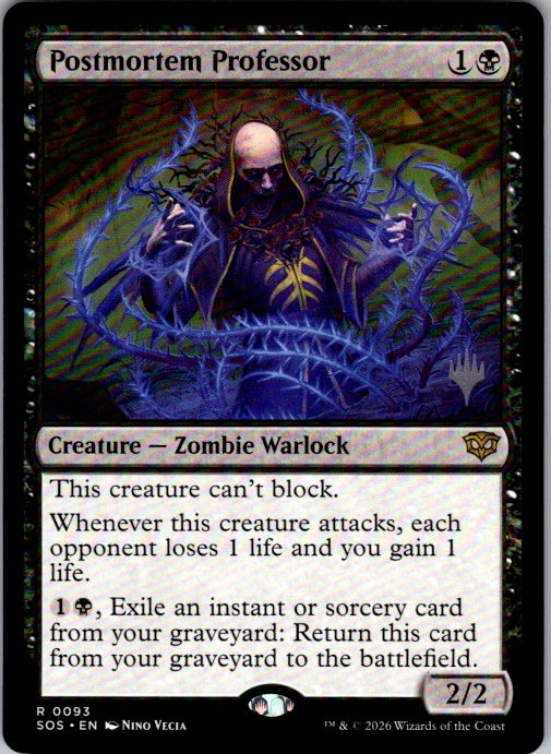Postmortem Professor