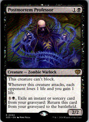 Postmortem Professor