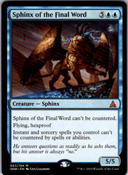Sphinx of the Final Word