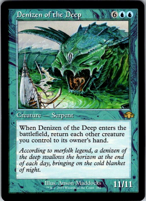 Denizen of the Deep (Retro Frame)