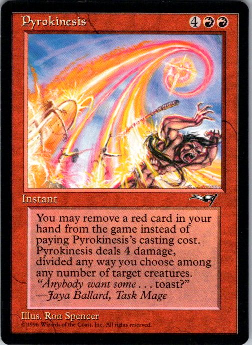 Pyrokinesis