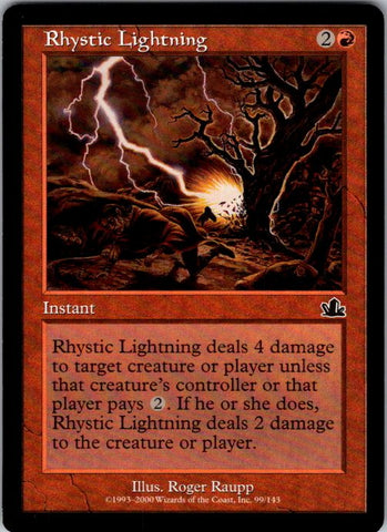 Rhystic Lightning