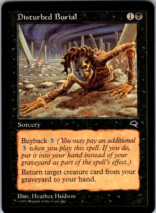 Disturbed Burial