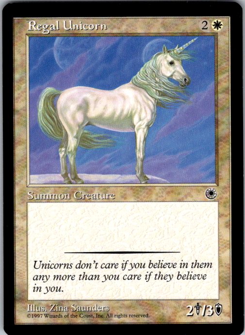 Regal Unicorn