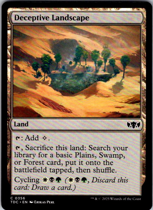 Deceptive Landscape