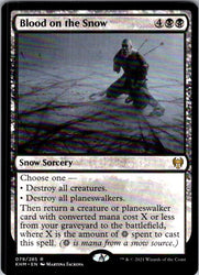 Blood on the Snow