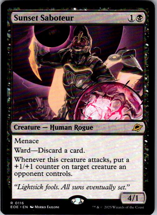 Sunset Saboteur