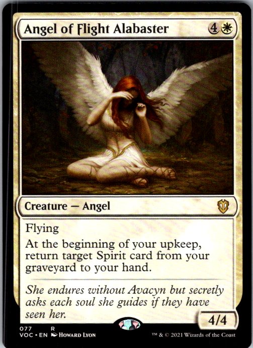 Angel of Flight Alabaster