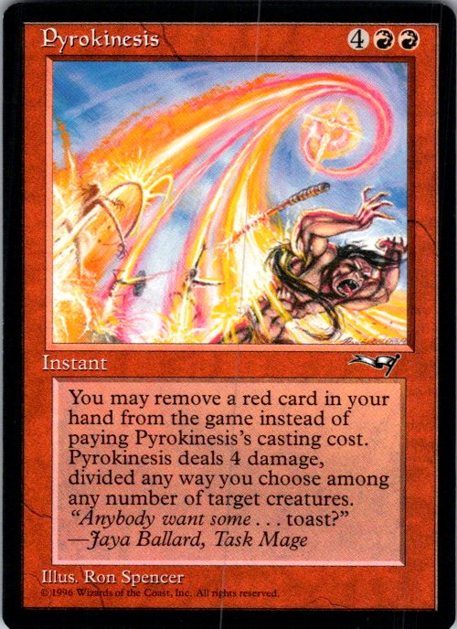 Pyrokinesis