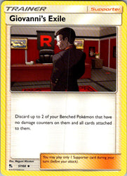Giovanni's Exile