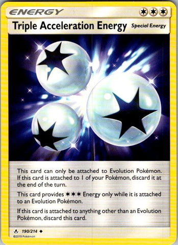 Triple Acceleration Energy