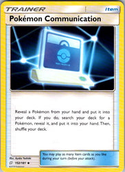 Pokemon Communication