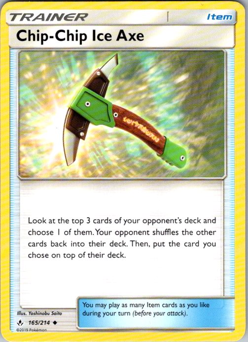 Chip-Chip Ice Axe