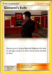 Giovanni's Exile