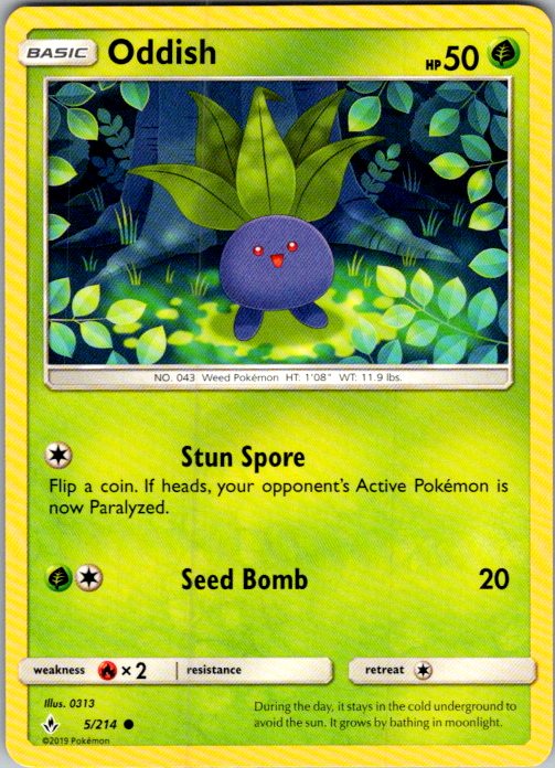 Oddish (5)