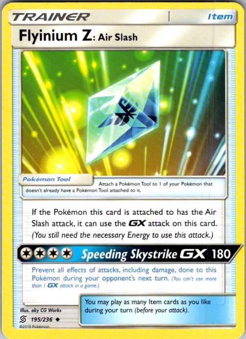 Flyinium Z: Air Slash