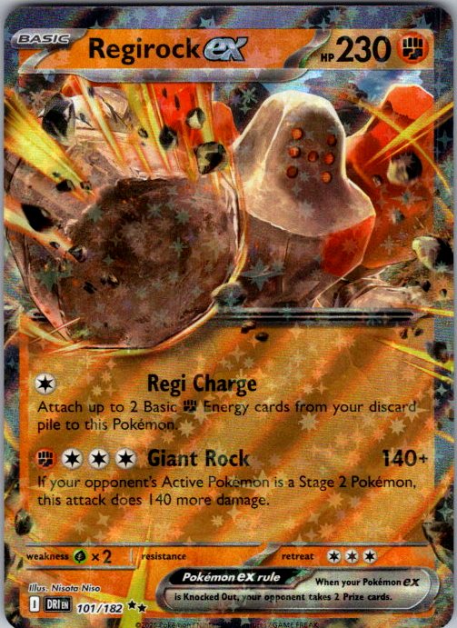 Regirock ex - 101/182