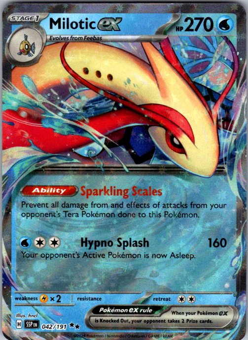 Milotic ex - 042/191