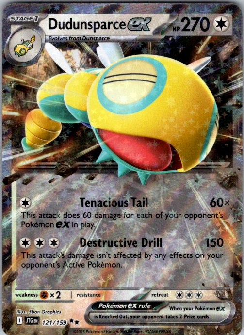 Dudunsparce ex - 121/159
