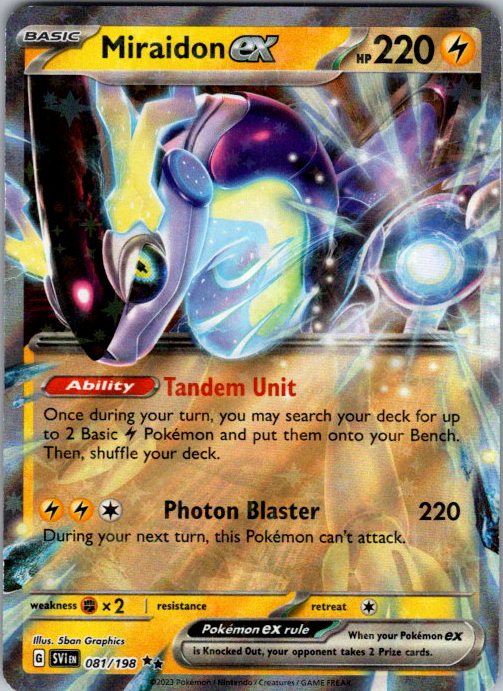 Miraidon ex - 081/198