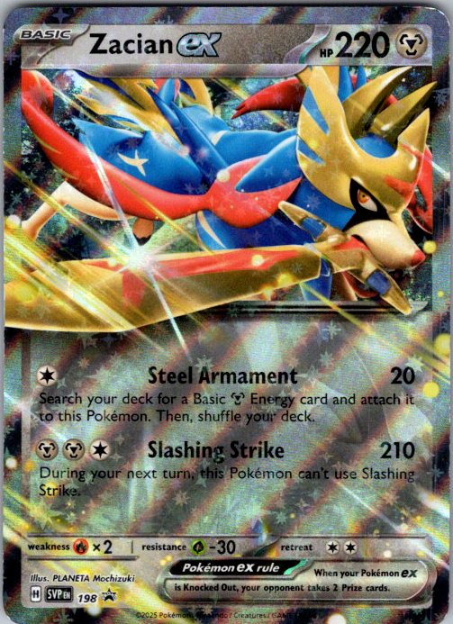 Zacian ex - 198